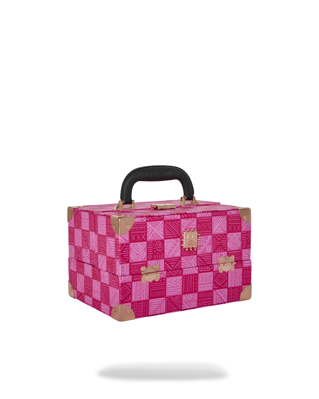 SPRAYGROUND® JEWELRY CASE A.I. AFRICAN INTELLIGENCE THE SUNSET RESET JEWELRY CASE - SANDFLOWER COLLAB