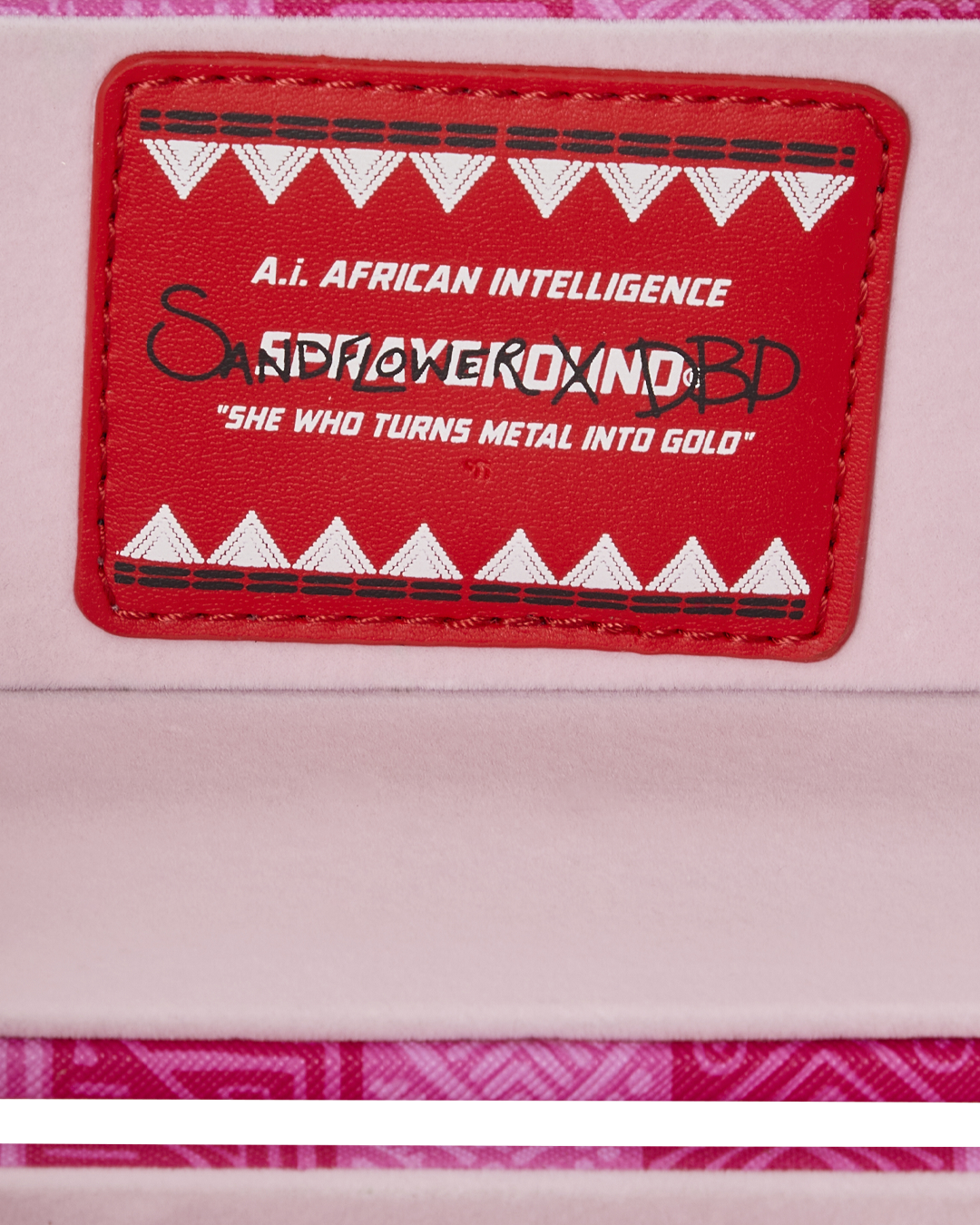 SPRAYGROUND® JEWELRY CASE A.I. AFRICAN INTELLIGENCE THE SUNSET RESET JEWELRY CASE - SANDFLOWER COLLAB