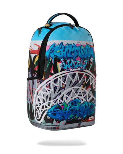 SPRAYGROUND® BACKPACK WYNWOOD WALLS COLLAB MURAL MUSEUM BACKPACK