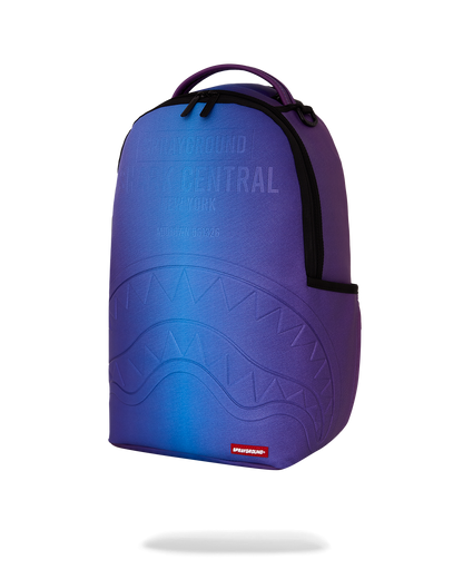 SPRAYGROUND® BACKPACK SHARK CENTRAL EMBOSSED DUSK NYLON BACKPACK