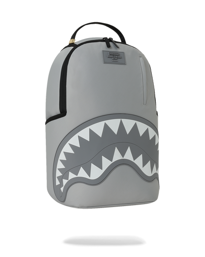 SPRAYGROUNDÂ® BACKPACK SHARK CENTRAL TONAL GRAY NYLON BACKPACK