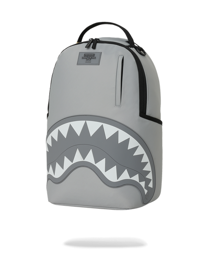 SPRAYGROUNDÂ® BACKPACK SHARK CENTRAL TONAL GRAY NYLON BACKPACK