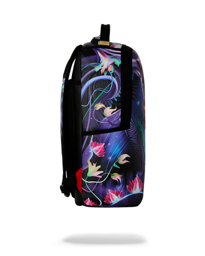 SPRAYGROUND® BACKPACK A.I. AFRICAN INTELLIGENCE INDIGO DUSK BACKPACK - SANDFLOWER COLLAB