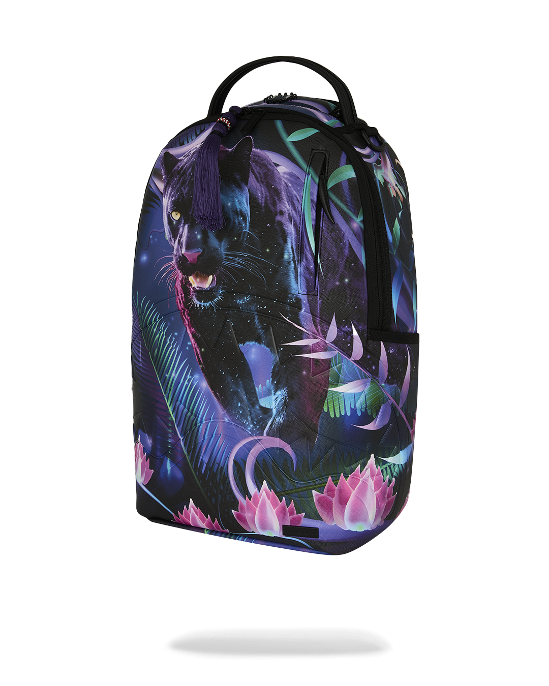 SPRAYGROUND® BACKPACK A.I. AFRICAN INTELLIGENCE INDIGO DUSK BACKPACK - SANDFLOWER COLLAB