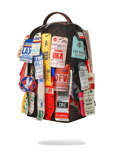 SPRAYGROUNDÂ® BACKPACK AA HANGING LUGGAGE TAGS BACKPACK