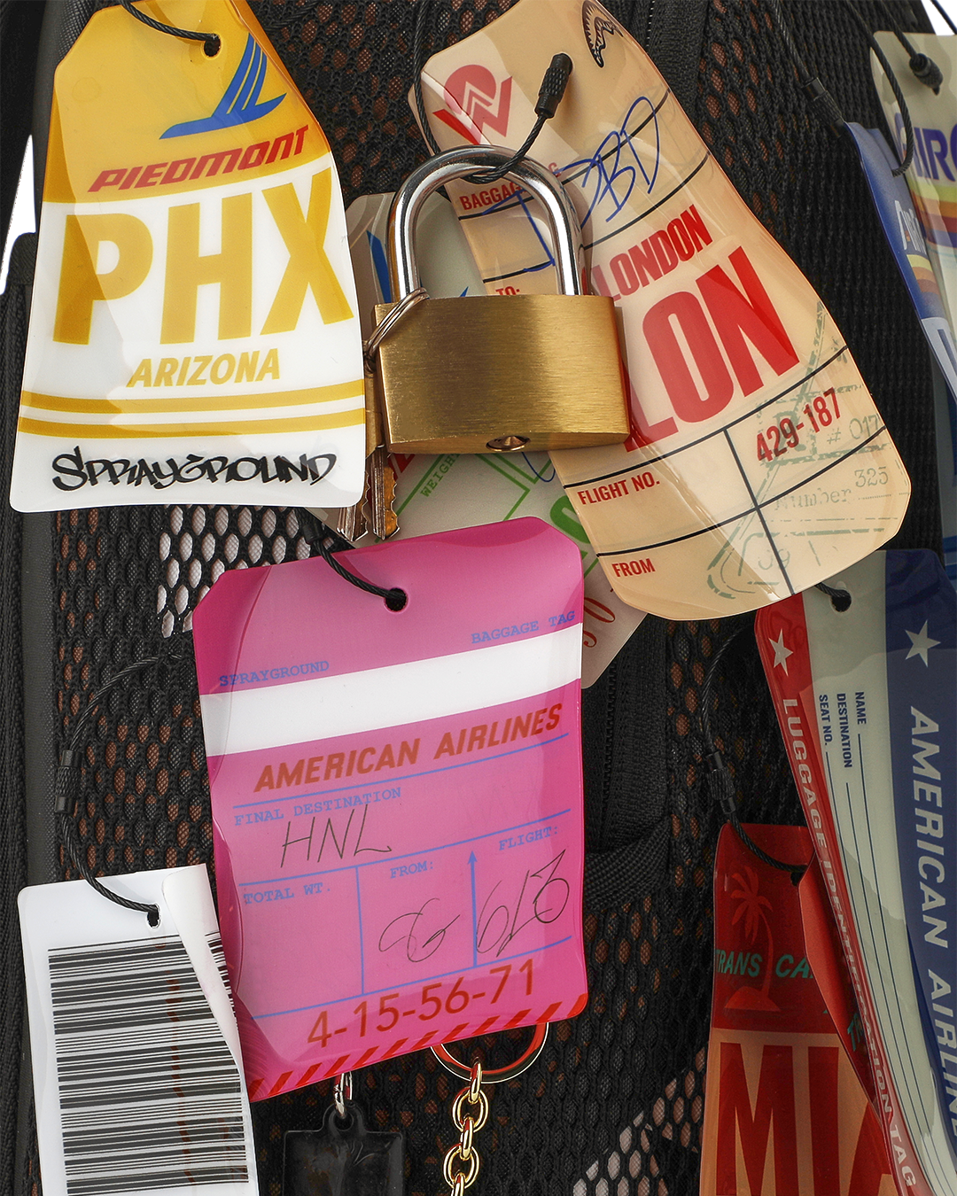 SPRAYGROUNDÂ® BACKPACK AA HANGING LUGGAGE TAGS BACKPACK