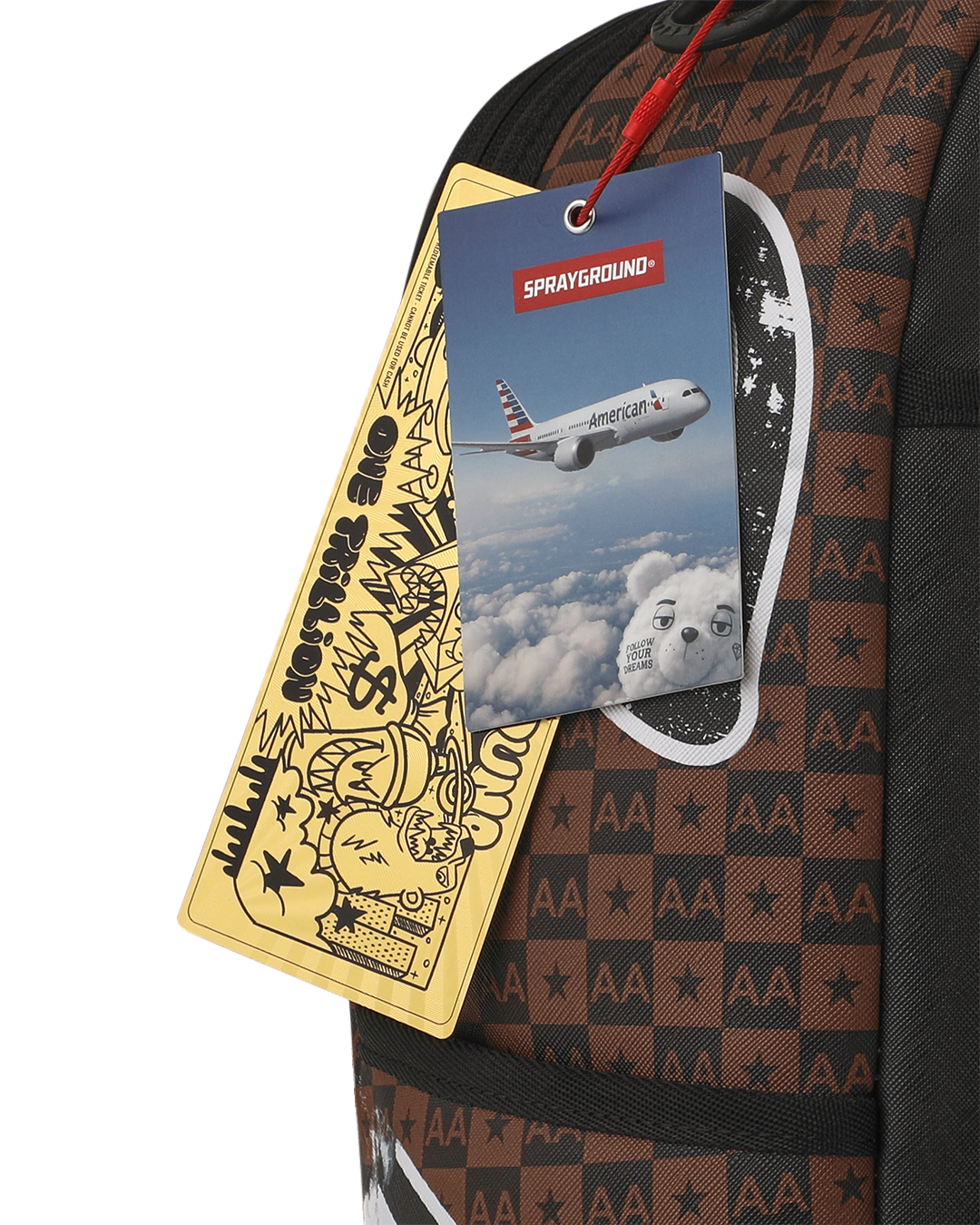 SPRAYGROUNDÂ® BACKPACK AA STICKER PEEL BACKPACK