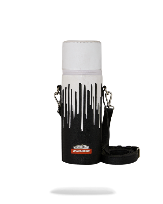 SPRAYGROUND® SPRAY PAINT CAN HOLDER WYNWOOD WALLS COLLAB WATER BOTTLE OR SPRAYCAN HOLDER (BLK/WHT)