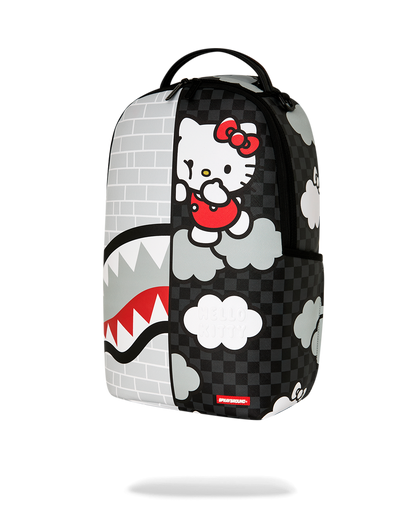 SPRAYGROUND® BACKPACK HELLO KITTY OFFICIAL COLLAB - BRICK WALL SPLIT BACKPACK