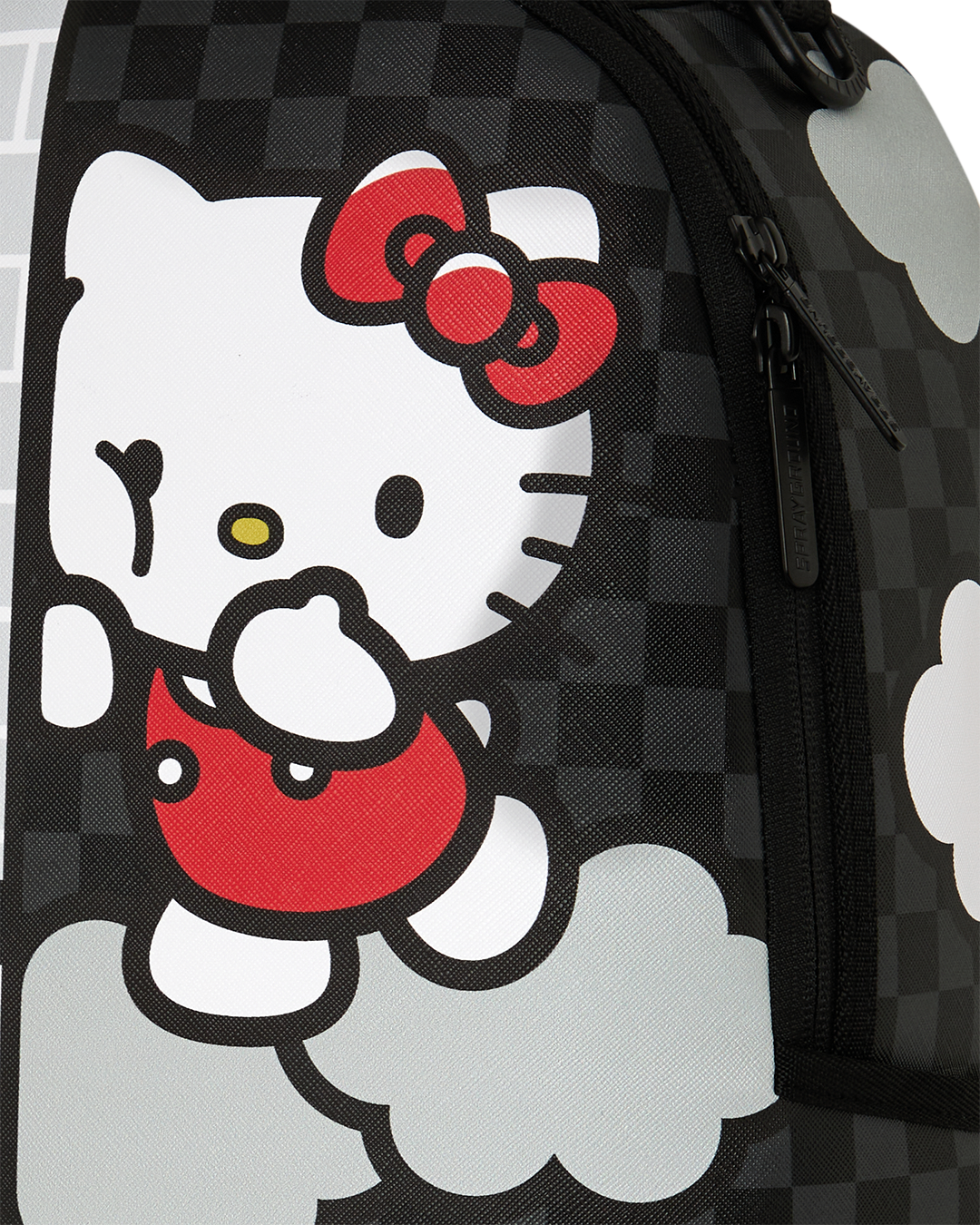 SPRAYGROUND® BACKPACK HELLO KITTY OFFICIAL COLLAB - BRICK WALL SPLIT BACKPACK