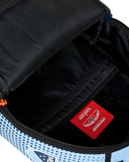 SPRAYGROUNDÂ® BACKPACK MLS NYCFC DIAGONAL STRIPE DLXSV BACKPACK
