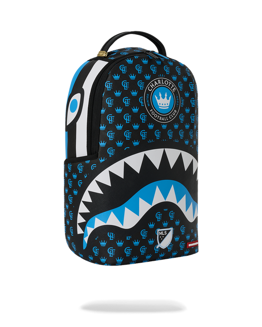 SPRAYGROUNDÂ® BACKPACK MLS CHARLOTTE FC REPEAT DLXSV BACKPACK