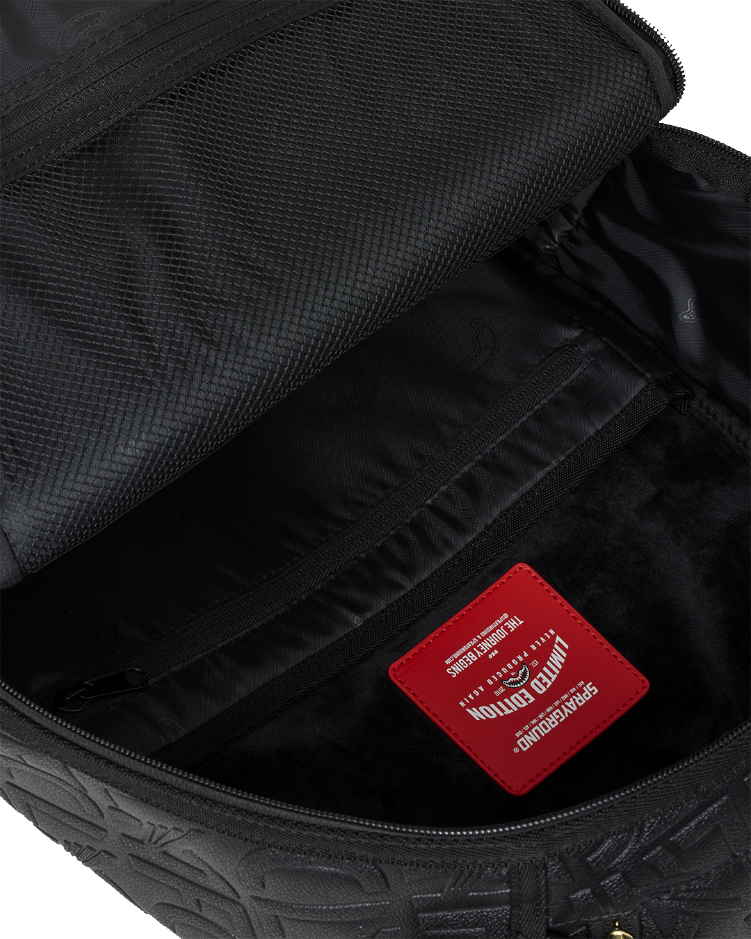 SPRAYGROUNDÂ® BACKPACK MLS LAFC GOLD SHARKMOUTH DLXSV BACKPACK