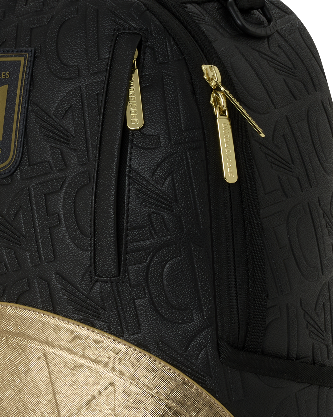 SPRAYGROUNDÂ® BACKPACK MLS LAFC GOLD SHARKMOUTH DLXSV BACKPACK