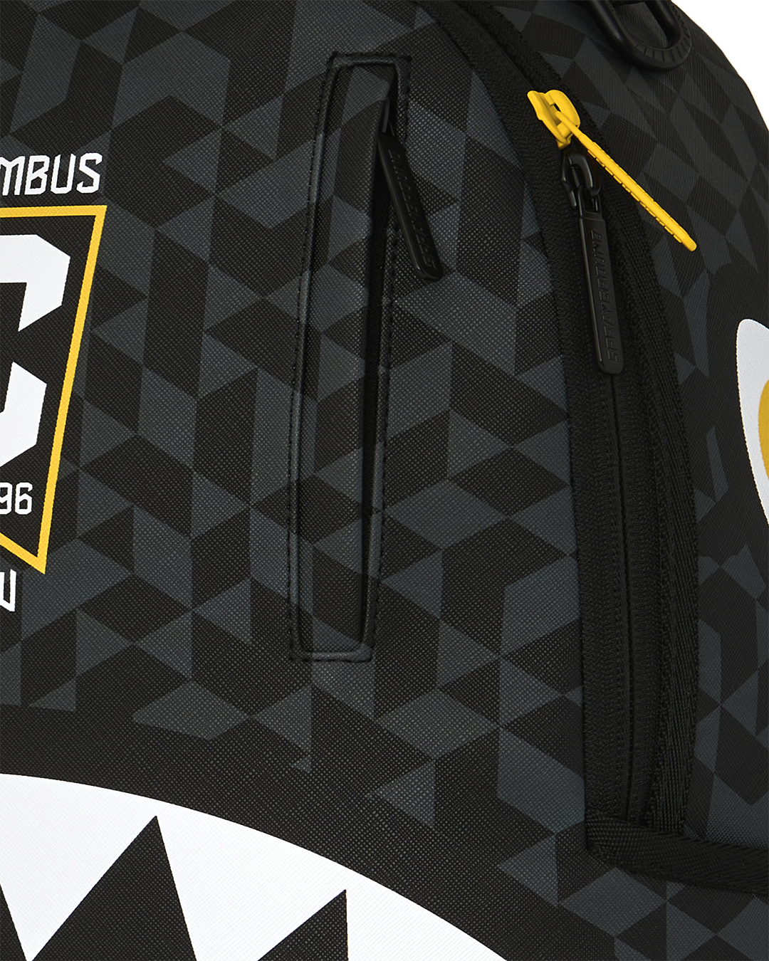 SPRAYGROUNDÂ® BACKPACK MLS COLUMBUS CREW SHARKMOUTH DLXSV BACKPACK