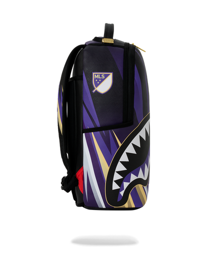 SPRAYGROUNDÂ® BACKPACK MLS ORLANDO CITY SHARKMOUTH DLXSV BACKPACK