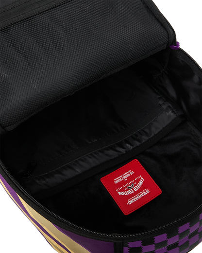 SPRAYGROUND® BACKPACK MLS COLLAB - ORLANDO CITY CHECK SPLIT DLXSV BACKPACK