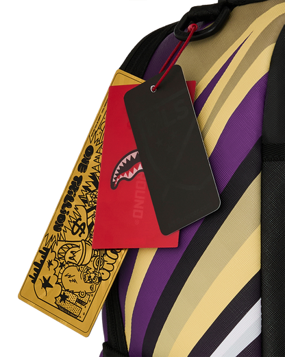 SPRAYGROUND® BACKPACK MLS COLLAB - ORLANDO CITY CHECK SPLIT DLXSV BACKPACK