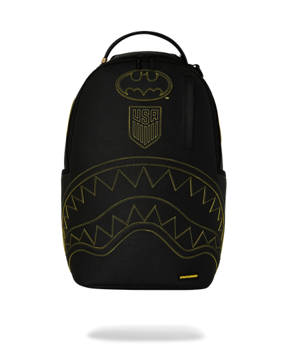SPRAYGROUNDÂ® BACKPACK USSF x DC BATMAN AND USSF LOGO BACKPACK