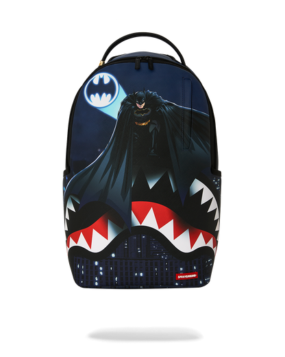 SPRAYGROUNDÂ® BACKPACK USSF x DC BATMAN OVER SHARKMOUTH BACKPACK