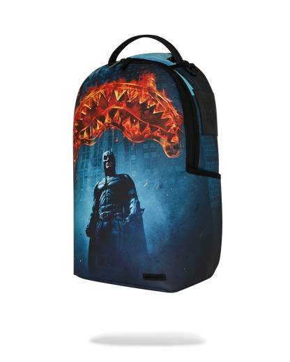 SPRAYGROUND® BACKPACK USSF x DC BATMAN FLAMING EMBLEMS BACKPACK