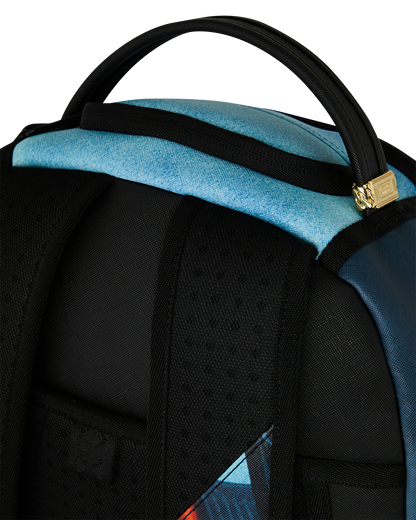 SPRAYGROUND® BACKPACK USSF x DC BATMAN FLAMING EMBLEMS BACKPACK