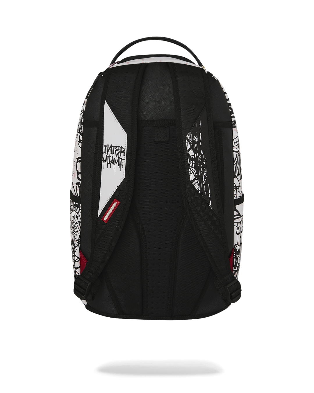 SPRAYGROUND® BACKPACK MLS COLLAB - INTERMIAMI STREETART (WHT) DLXSV BACKPACK