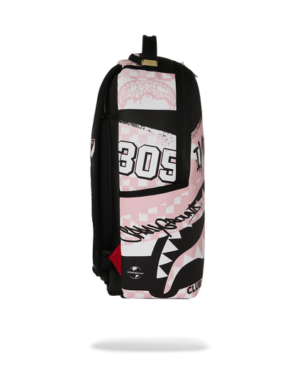 SPRAYGROUNDÂ® BACKPACK MLS INTER MIAMI GRAFF SHARKMOUTH DLXSV BACKPACK