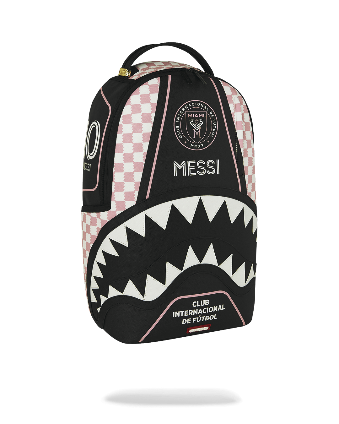 SPRAYGROUNDÂ® BACKPACK MLS INTER MIAMI MESSI CHECK DLXSV BACKPACK