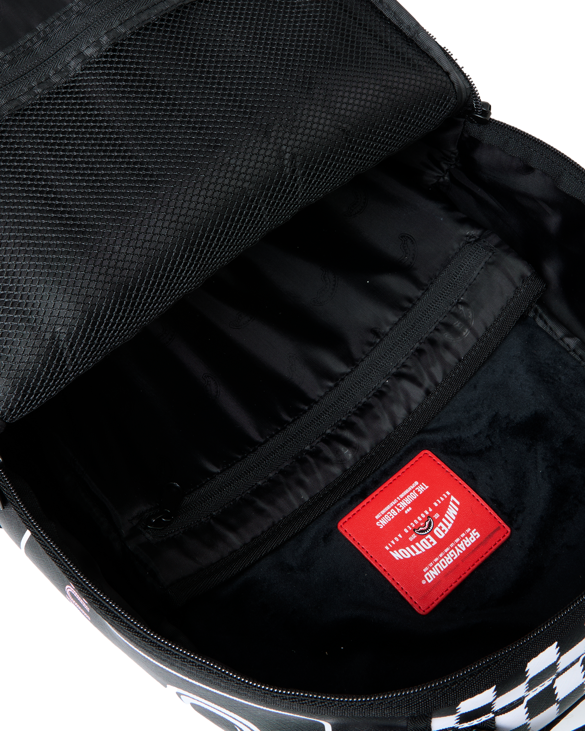 SPRAYGROUND® BACKPACK MLS COLLAB - INTERMIAMI LUIS SUAREZ PINK STRIPE BACKPACK