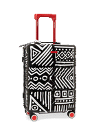 SPRAYGROUND® LUGGAGE A.I.8 AFRICAN INTELLIGENCE - ORIGIN STORY SHARKNAUTICS HARDSHELL CARRY-ON LUGGAGE