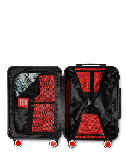 SPRAYGROUND® LUGGAGE DREAMY TECHNICOLOR SHARKNAUTICS HARDSHELL CARRY-ON LUGGAGE