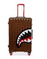 SPRAYGROUND® LUGGAGE FRENZY SHARKS SHARKNAUTICS HARDSHELL FULL-SIZE LUGGAGE