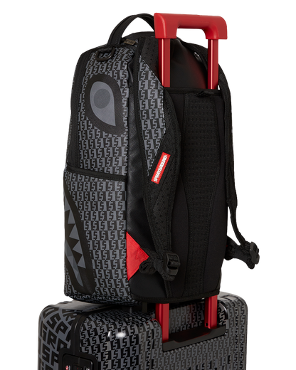 SPRAYGROUND® LUGGAGE SHARKFINITY STEALTH PILOT SHARKNAUTICS HARDSHELL CARRY-ON LUGGAGE