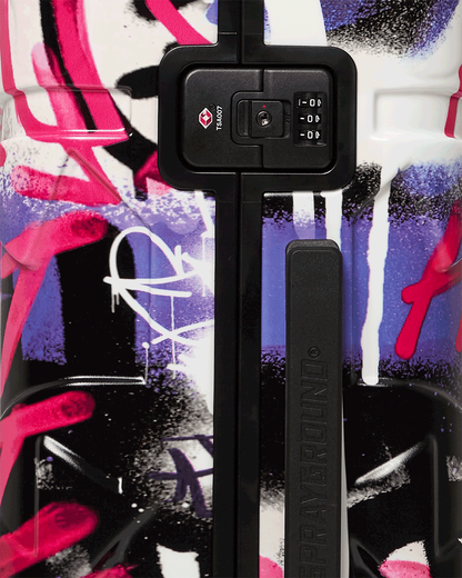 SPRAYGROUND® LUGGAGE VANDAL COUTURE SHARKNAUTICS HARDSHELL CARRY-ON LUGGAGE