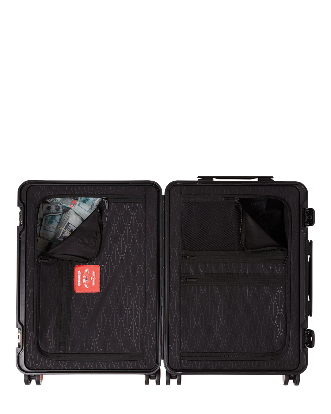 SPRAYGROUND® LUGGAGE VANDAL COUTURE SHARKNAUTICS HARDSHELL CARRY-ON LUGGAGE