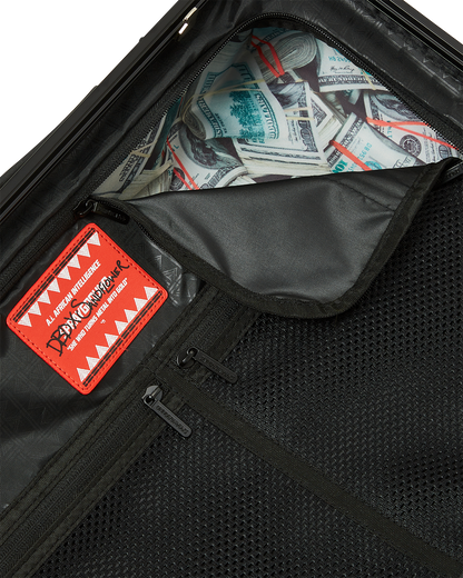 SPRAYGROUND® LUGGAGE A.I. PATH TO THE FUTURE III HARDSHELL CARRY-ON LUGGAGE - SANDFLOWER COLLAB