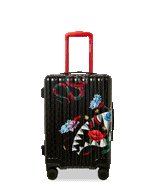 SPRAYGROUND® LUGGAGE SNAKES ON A HARDSHELL CARRY-ON LUGGAGE