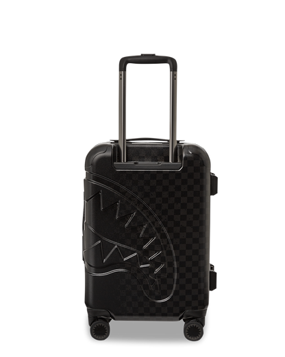 SPRAYGROUND® LUGGAGE SPRITZ GREY CHECK CARRY-ON LUGGAGE