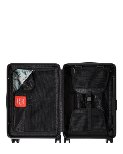 SPRAYGROUND® LUGGAGE SPRITZ GREY CHECK CARRY-ON LUGGAGE