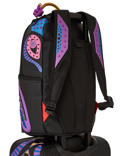 SPRAYGROUND® LUGGAGE AFRICAN INTELLIGENCE 12 BROOKLYN & BEYOND CARRY-ON LUGGAGE - SANDFLOWER COLLAB