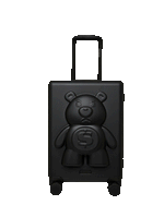 SPRAYGROUND® LUGGAGE MONEYBEAR MOGUL HARDSHELL CARRYON (BLK)