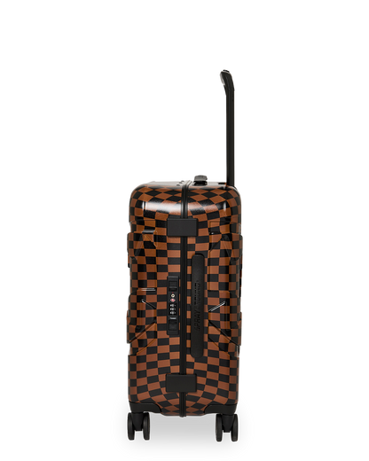 SPRAYGROUND® LUGGAGE RED REDEMPTION CARRY-ON LUGGAGE