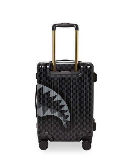 SPRAYGROUND® LUGGAGE GOLD FLORAL REMIX CARRY-ON LUGGAGE