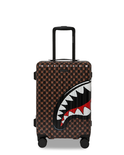 SPRAYGROUND® LUGGAGE SHARKS IN PARIS GRIN & GRIND CARRY-ON LUGGAGE