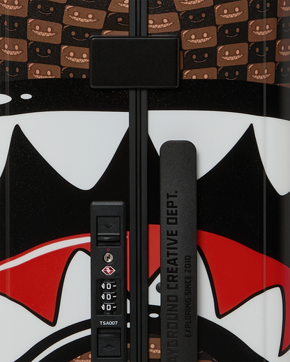 SPRAYGROUND® LUGGAGE SHARKS IN PARIS GRIN & GRIND CARRY-ON LUGGAGE