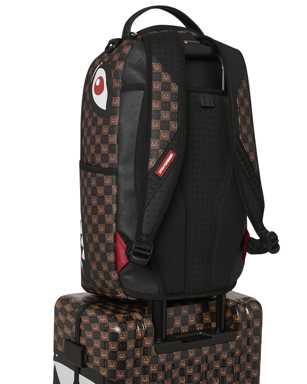 SPRAYGROUND® LUGGAGE SHARKS IN PARIS GRIN & GRIND CARRY-ON LUGGAGE