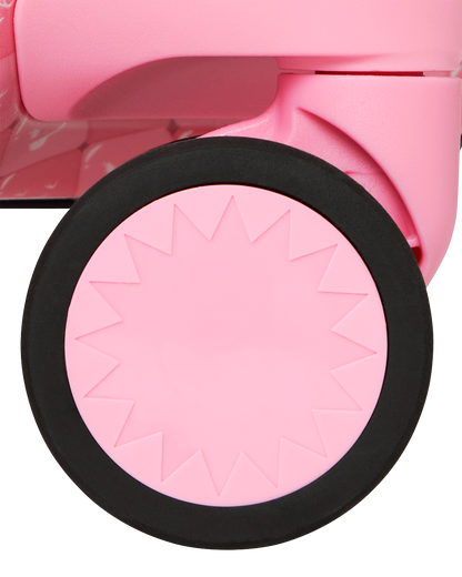 SPRAYGROUND® LUGGAGE SHINOBI SHARKS IN PARIS (PINK) CARRY-ON LUGGAGE