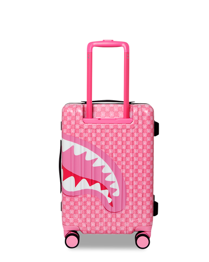 SPRAYGROUND® LUGGAGE SHINOBI SHARKS IN PARIS (PINK) CARRY-ON LUGGAGE