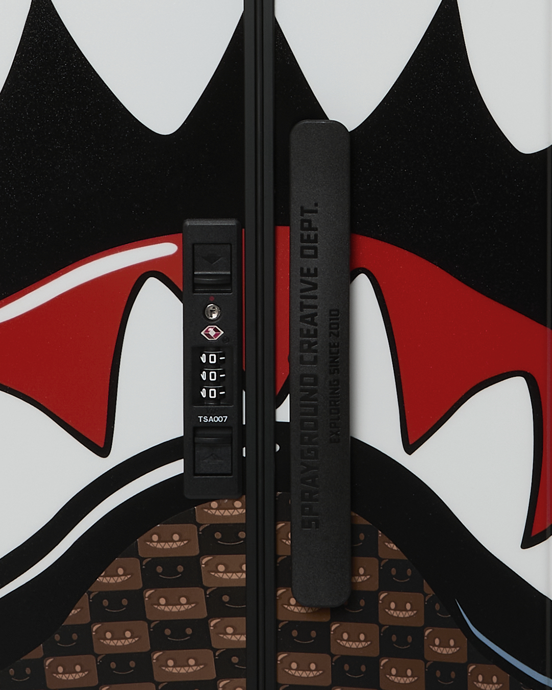 SPRAYGROUND® LUGGAGE SHARKS IN PARIS GRIN & GRIND FULL-SIZE LUGGAGE